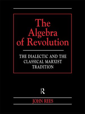 cover image of The Algebra of Revolution